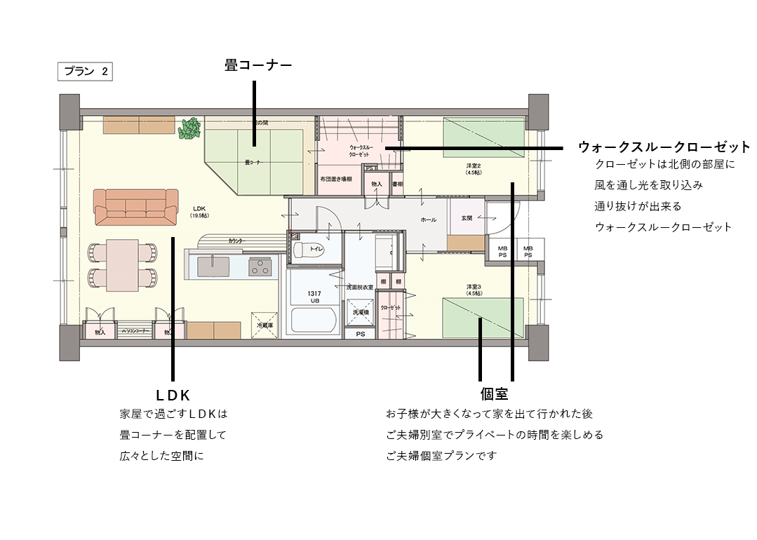 既存間取り図プラン2